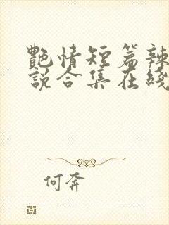 艳情短篇辣文小说合集在线阅读