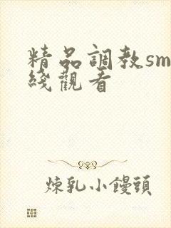 精品调教sm在线观看封面