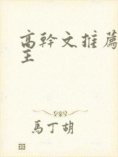 高干文推荐双男主