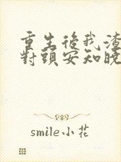 重生后我渣了死对头安知晓