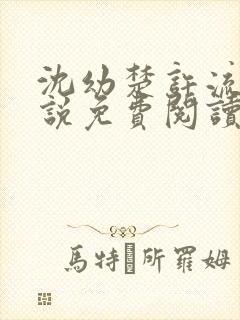 沈幼楚许流年小说免费阅读最新章节