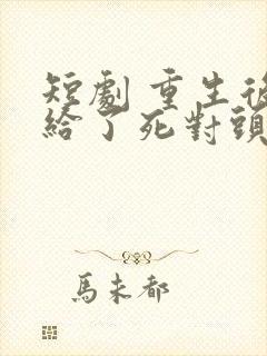 短剧 重生后嫁给了死对头