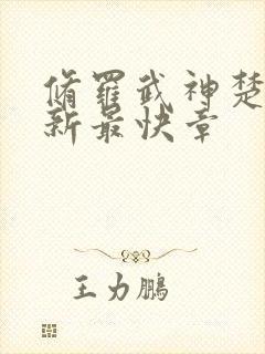 修罗武神楚枫最新最快章