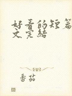 好看的短篇甜宠文完结