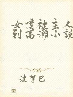 女仆被主人调教到高潮小说