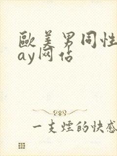 欧美男同性恋gay网站封面