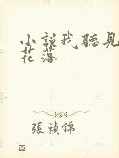 小说我听见海棠花落