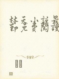 林天小说最新章节免费阅读全文封面