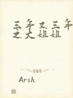 三年又三年综武之大姐姐