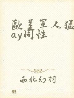 欧美军人猛男gay同性