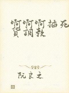 啊啊啊插死小骚货调教封面