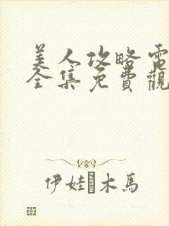 美人攻略电视剧全集免费观看