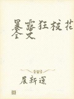 暴露狂校花小说全文