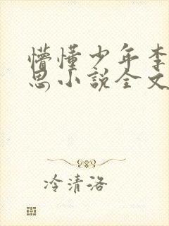 懵懂少年李兵沈思小说全文免费阅读封面