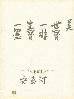 一生一世美人骨墨宝非宝