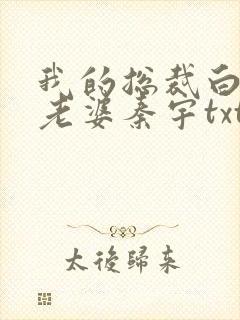 我的总裁白富美老婆秦宇txt下载最新章节