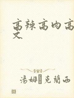 高辣高肉高黄h文