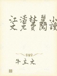 江涛林丽小说全文免费阅读最新章节