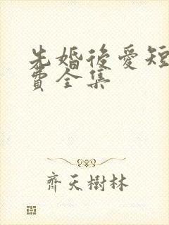 先婚后爱短剧免费全集