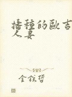 播种的欧吉桑与人妻封面