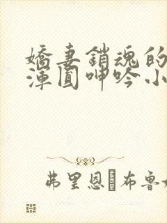 娇妻销魂的乳峰浑圆呻吟小说封面