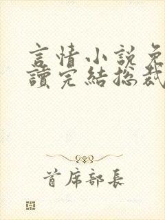 言情小说免费阅读完结总裁