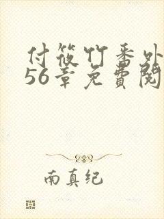 付筱竹番外篇第56章免费阅读