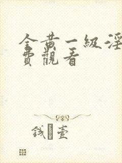 全黄一级淫片免费观看