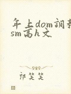 年上dom调教sm高h文