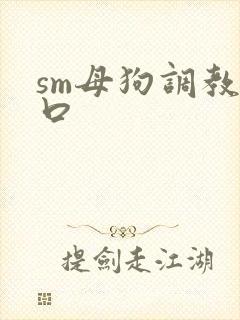 sm母狗调教重口