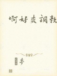 啊好爽调教封面