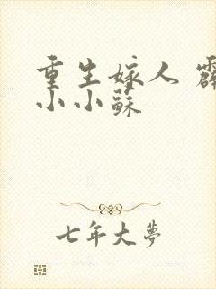 重生嫁人 霹雳小小苏