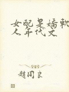 女配是娇软大美人年代文封面