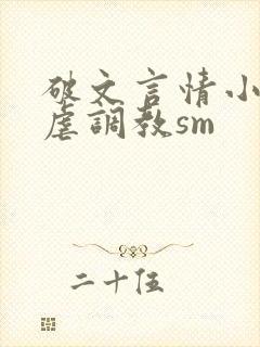 破文言情小说性虐调教sm