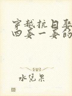 穿越抗日娶三妻四妾一妾的小说