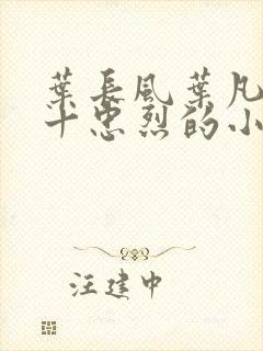 叶长风叶凡一门十忠烈的小说