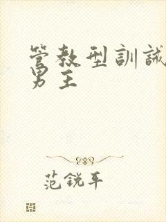 管教型训诫文双男主