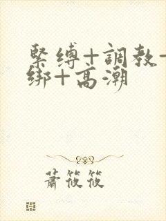 紧缚+调教+捆绑+高潮