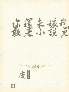 你还未嫁我怎么敢老小说免费阅读