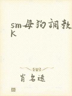 sm母狗调教vk封面