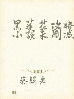 黑莲花攻略手册小说未删减版