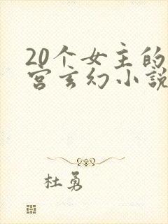 20个女主的后宫玄幻小说