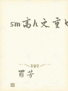 sm高h文重口封面