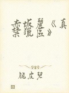 赤坂丽《真昼之禁猎区》封面