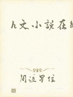 h文小说在线封面