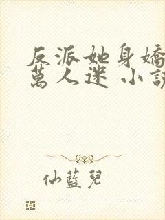 反派她身娇体软万人迷 小说封面