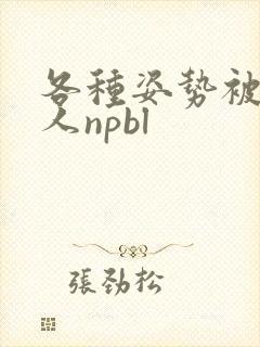 各种姿势被陌生人npbl封面