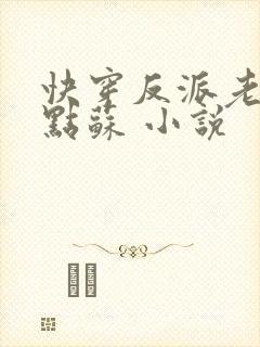 快穿反派老公有点苏 小说