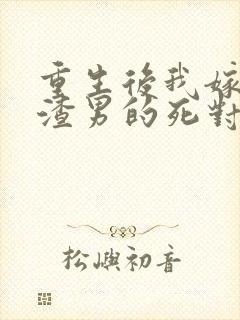 重生后我嫁给了渣男的死对头原著