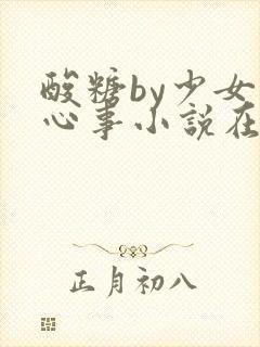 酸糖by少女的心事小说在线阅读全文